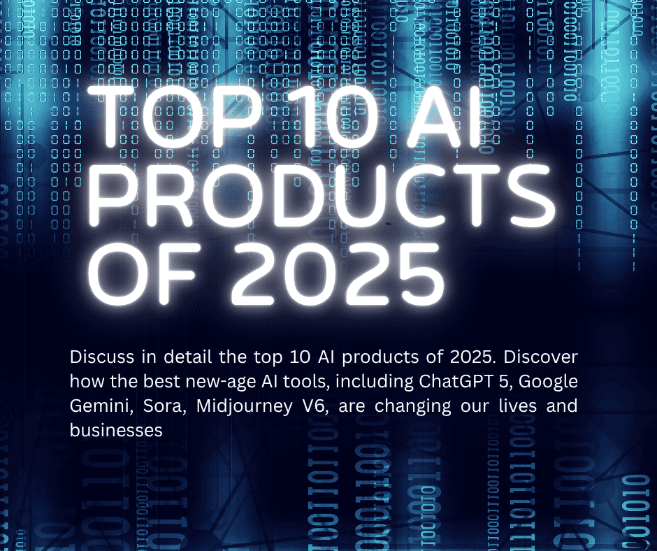 Top 10 AI Products of 2025