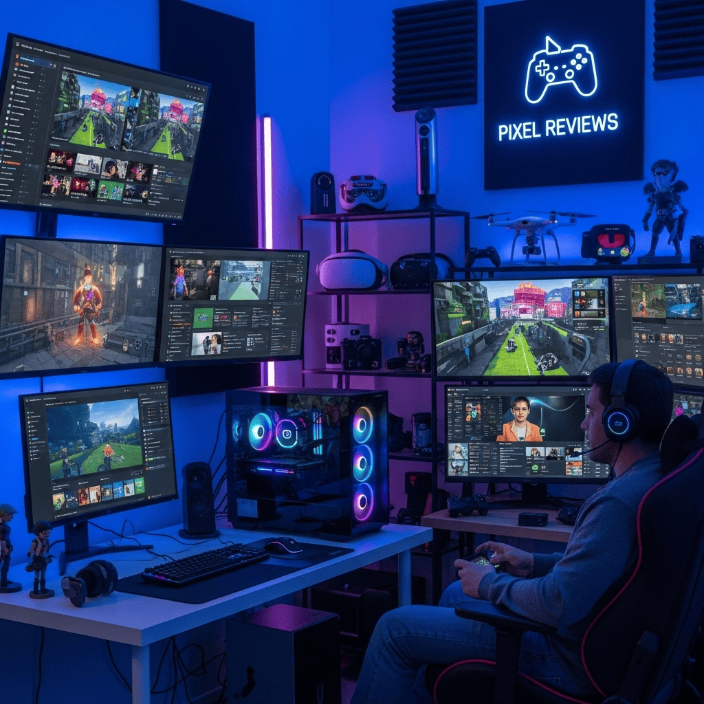 Gaming, Tech, and Review Channels