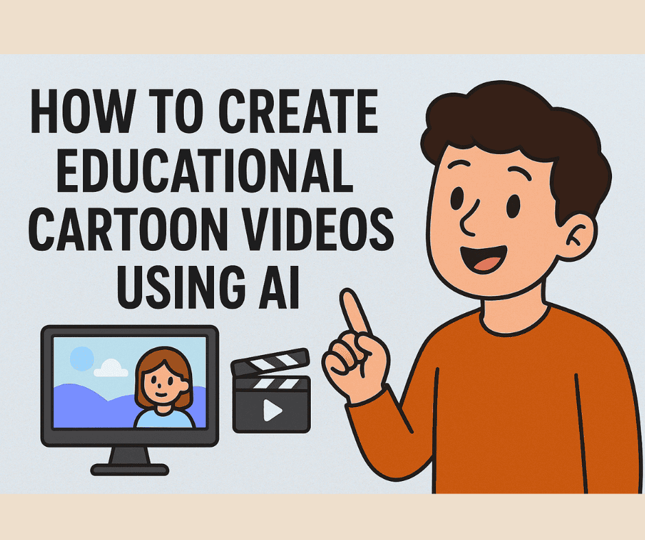 Text to Video: How to Create Educational Cartoon Videos Using AI