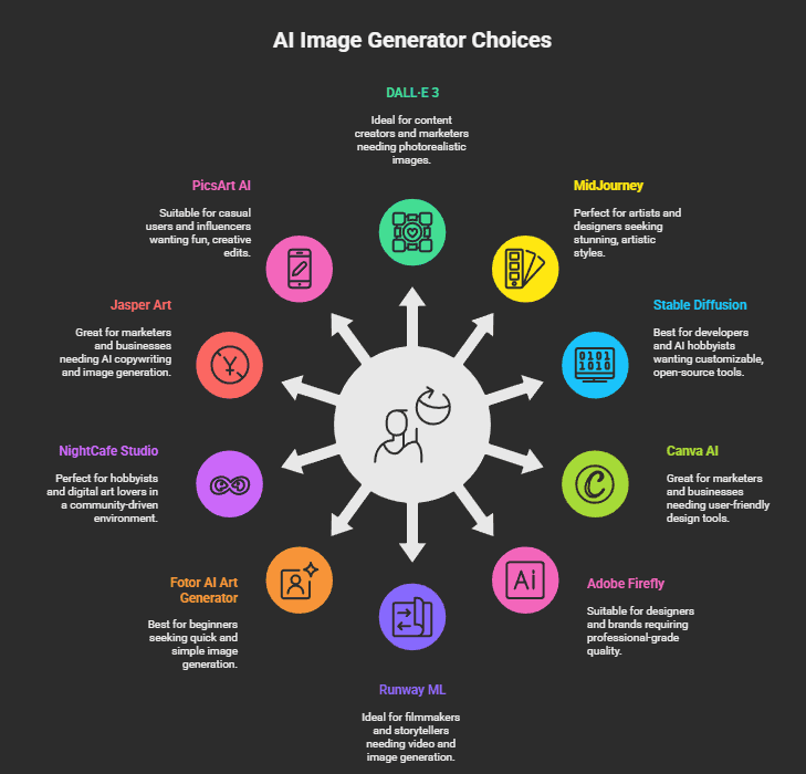 Top 10 Best AI Image Generators in 2025
