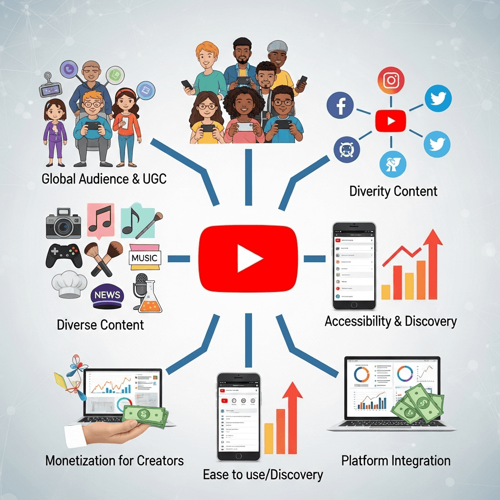 Why YouTube Dominates the Video Industry