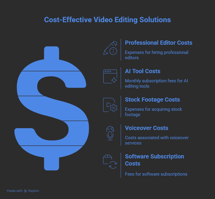 Cost-Effectiveness Compared to Traditional Editing
