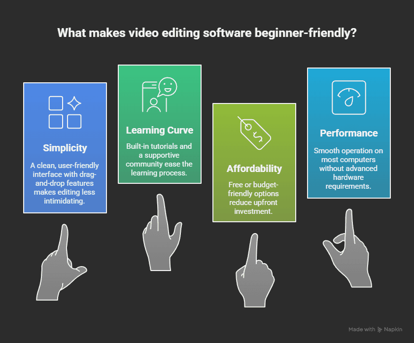 What Makes a Video Editing Software Beginner-Friendly?
