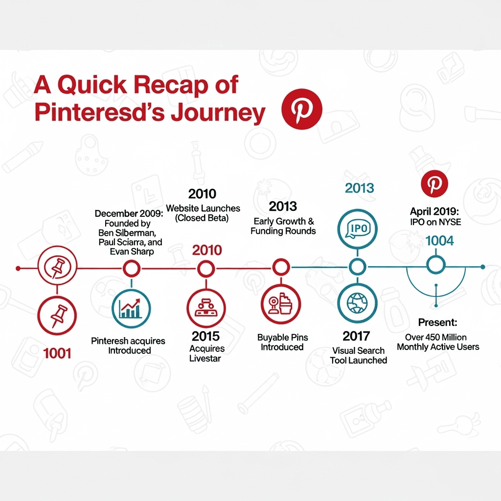 A Quick Recap of Pinterest’s Journey