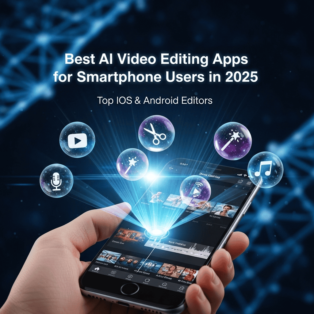 Best AI Video Editing Apps for Smartphone Users in 2025 | Top iOS & Android Editors
