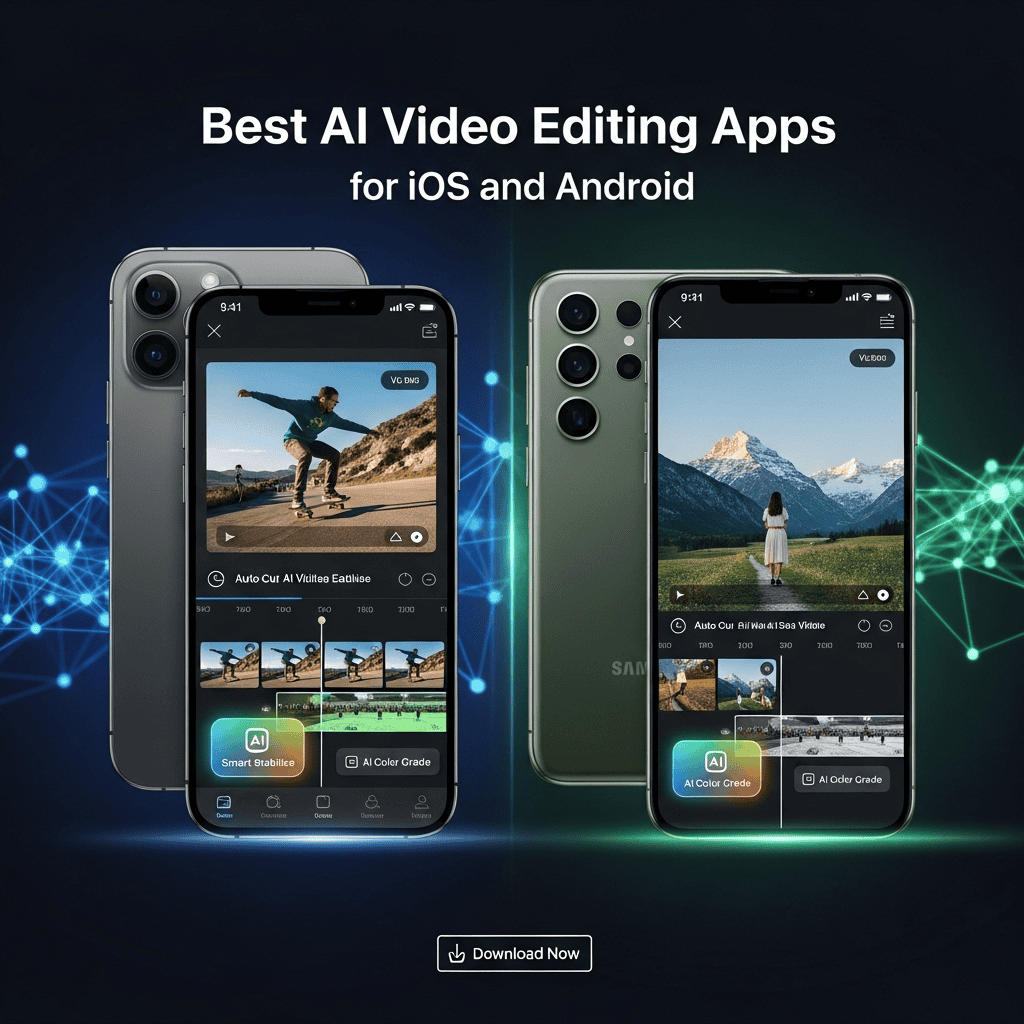 Best AI Video Editing Apps for iOS and Android