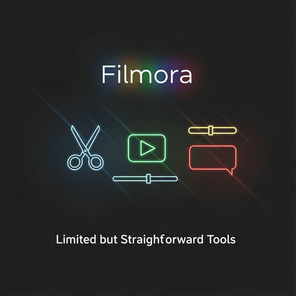Filmora’s Limited but Straightforward Tools