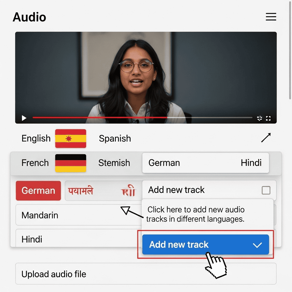 How to Add Multi-Language Audio Tracks on YouTube