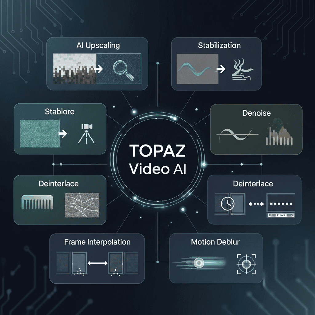 Key Features of Topaz Video AI