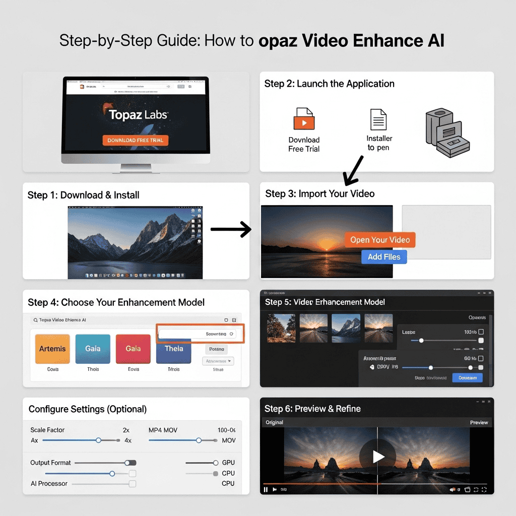 Step-by-Step Guide: How to Use Topaz Video Enhance