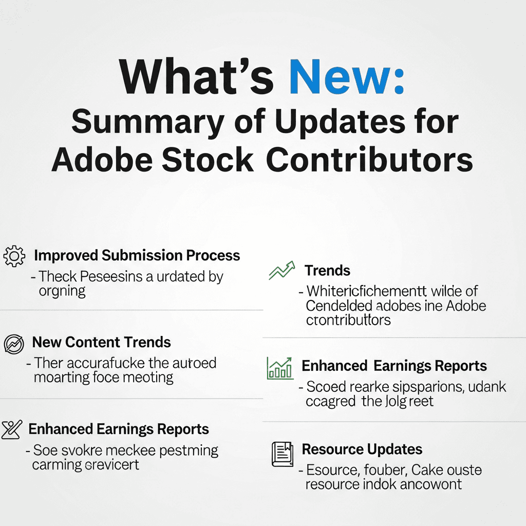 What’s New: Summary of Updates for Adobe Stock Contributors