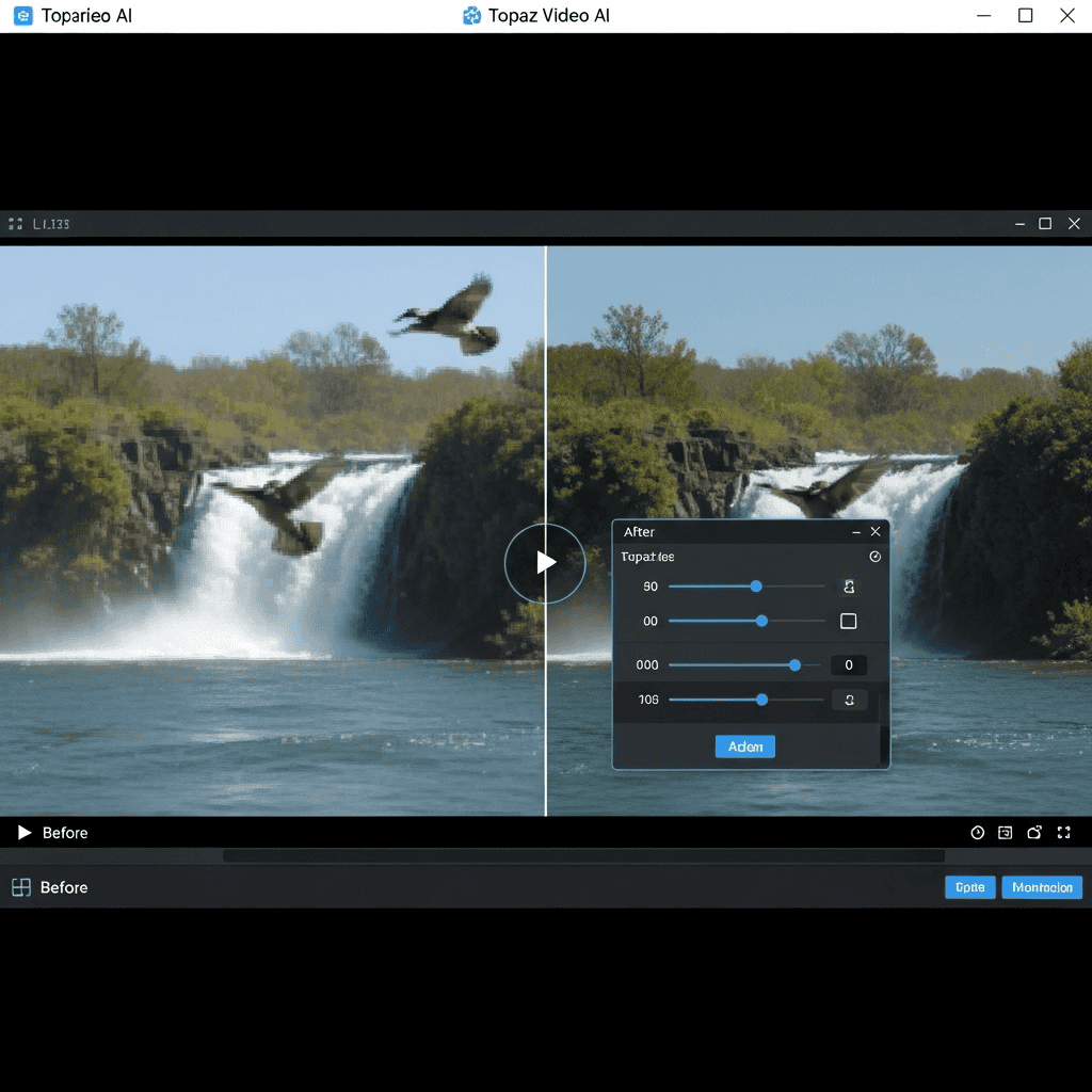 Upscaling Videos with Topaz Video AI